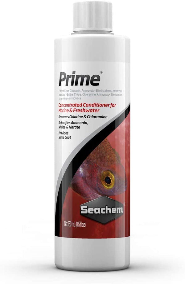 Prime Fresh and Saltwater Conditioner - Chemical Remover and Detoxifier 500 Ml