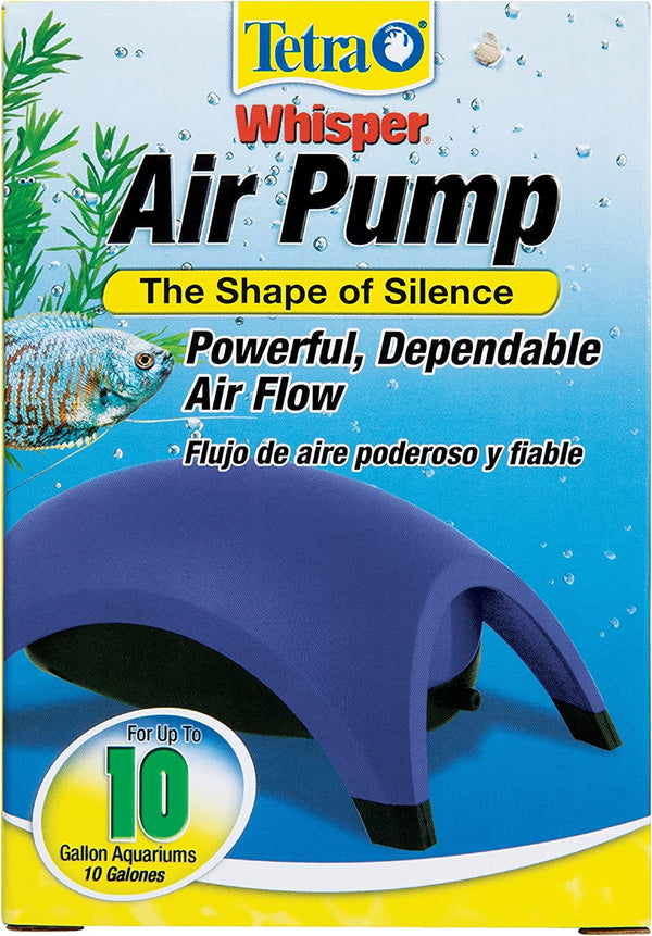 Whisper Air Pump, for Aquariums, Powerful Airflow, Non-Ul Listed