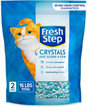 Crystals, Premium Cat Litter, Scented, 16 Lbs Total, (2 Pack of 8Lb Bags) (Package May Vary)