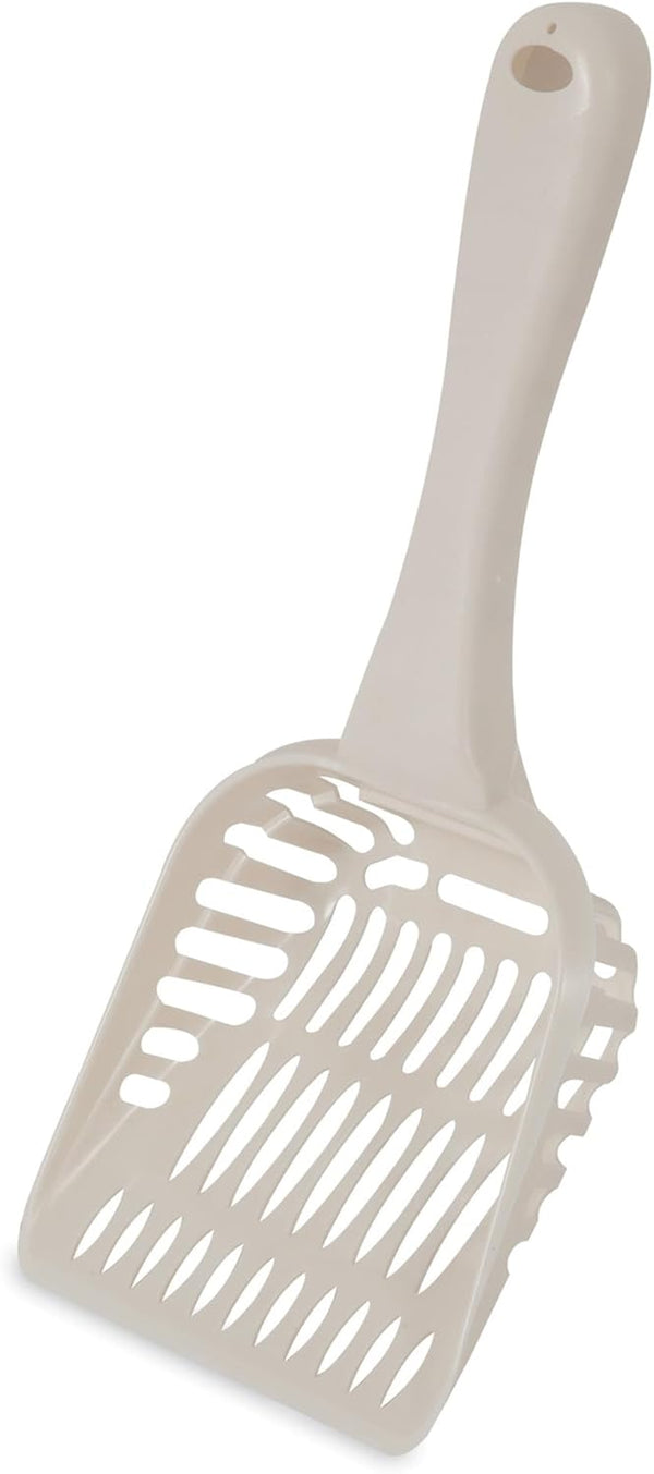 Litter Scoop for Cats, Jumbo Size, Bleached Linen