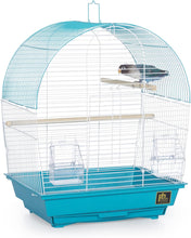 South Beach Dome Top Bird Cage, Teal (SP50071),14 1/8