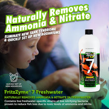 Aquatics zyme 7 Live Nitrifying Bacteria Naturally Removes Amonia & Nitrite for Freshwater Fish (32-Ounce)