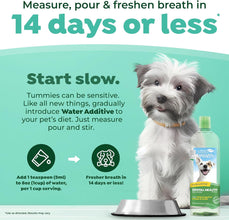 Fresh Breath Original | Dog Oral Care Water Additive | Dog Breath Freshener Additive for Dental Health | VOHC Certified | Made in the USA | 33.8 Oz.