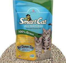 All Natural Clumping Cat Litter, 20 Pound (320Oz 1 Pack) - Alternative to Clay and Pellet Litter - Chemical and 99% Dust Free - Unscented and Lightweight