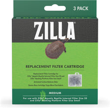 Replacement Filter Cartridges Medium, 3 Count ( Pack of 1)