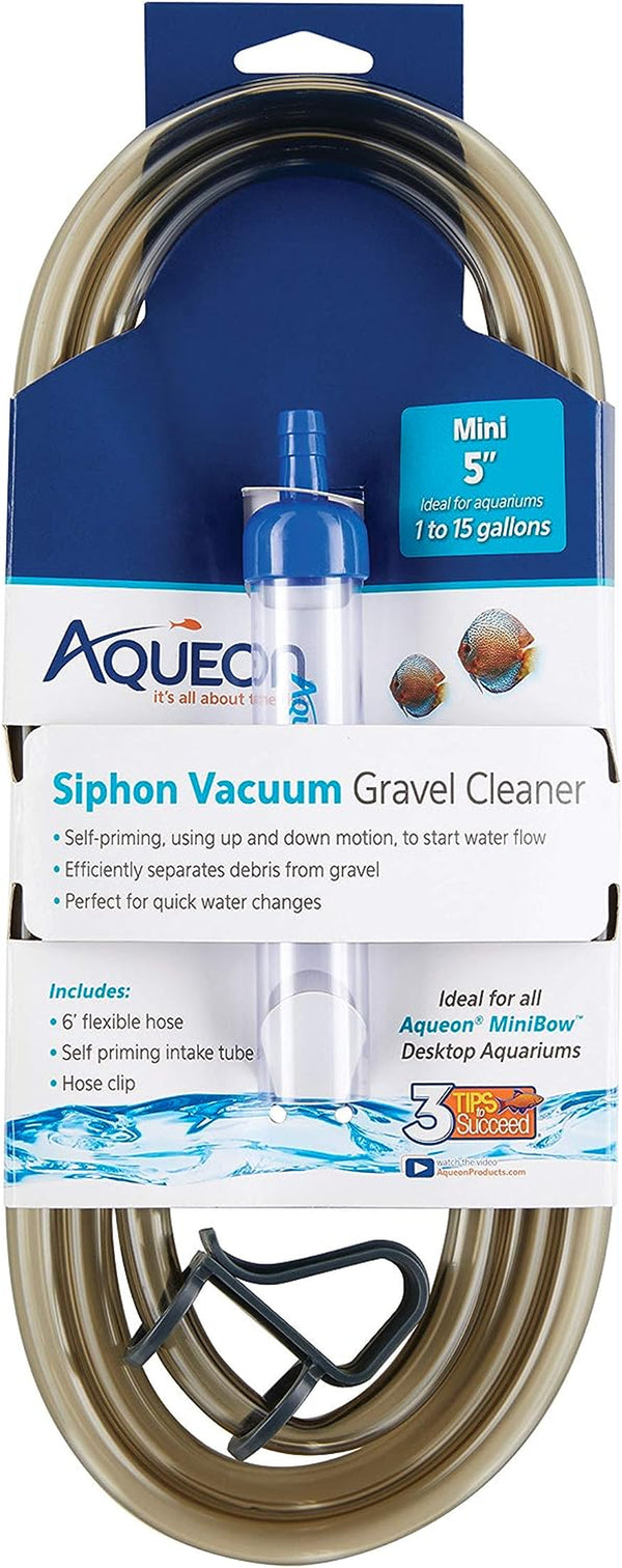 Aquarium Siphon Vacuum Gravel Cleaner Mini - 5 Inches