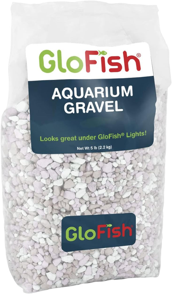 Aquarium Gravel 5 Pounds, Pearlescent, Complements Tanks and Décor (AQ-78484)