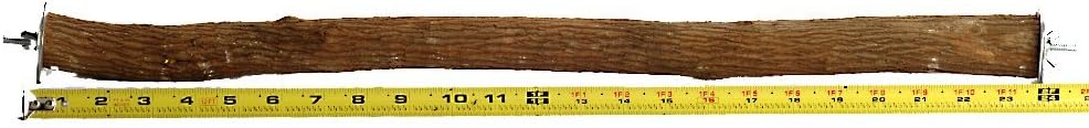 Full Length Hardwood Bird Perch, 24-Inch, (26