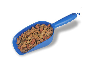 2 Cup Capacity Pet Food Scoop (Single), Blue