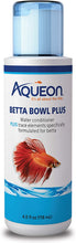 Aquarium Fish Tank Betta Bowl plus Water Conditioner, 4 Ounce