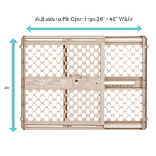 Supergate Ergo Child Gate, Baby Gate for Stairs and Doorways. Includes Wall Cups. Pressure or Hardware Mount. Made in USA. (26