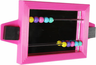 Bird Life - Mirror with Beads Toy | Easy to Attach to Any Bird Cage | Keep Your Birds Entertained and Stimulated (BA507)