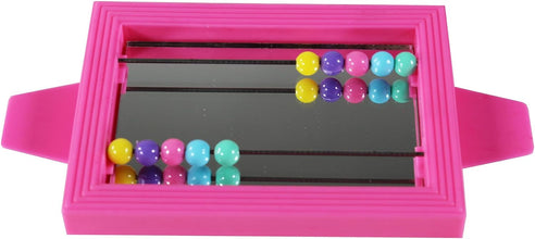 Bird Life - Mirror with Beads Toy | Easy to Attach to Any Bird Cage | Keep Your Birds Entertained and Stimulated (BA507)