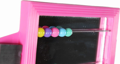 Bird Life - Mirror with Beads Toy | Easy to Attach to Any Bird Cage | Keep Your Birds Entertained and Stimulated (BA507)