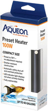 Aquarium Fish Tank Preset Heater for up to 40 Gallons, 100 Watts