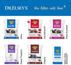 Dr. Elsey’S Premium Clumping Cat Litter - Ultra - 99.9% Dust-Free, Low Tracking, Hard Clumping, Superior Odor Control, Unscented & Natural Ingredients