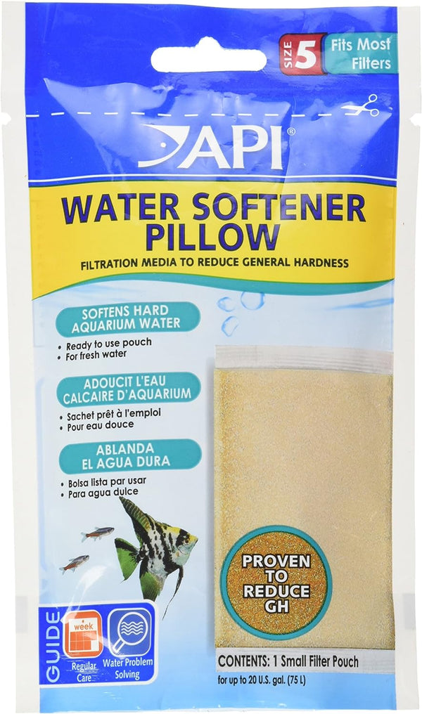 WATER SOFTENER PILLOW Aquarium Canister Filter Filtration Pouch 1-Count Bag, Size 5 (49A)