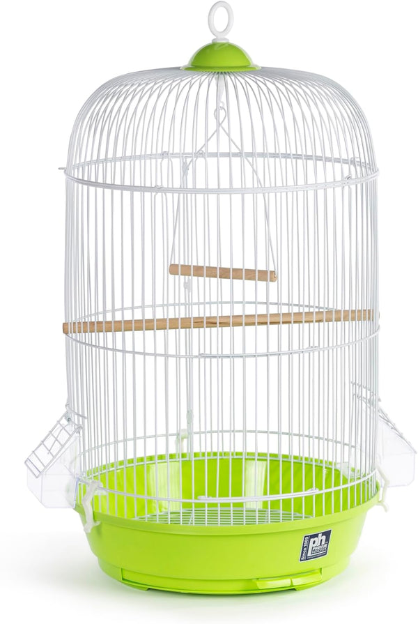 Prevue Hendryx SP31999G Classic round Bird Cage, Green,1/2"