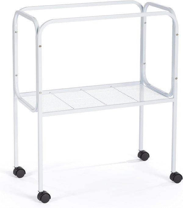 447 Bird Cage Stand for 26" X 14" Base Flight Cages, White