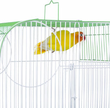 Prevue Pet Products South Beach Flat Top Bird Cage, Lime Green (SP50091),14 1/8