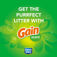 Clumping Cat Litter with Febreze Gain Scent, Activated Charcoal for Odor Control, 14 Pounds