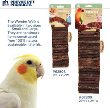 Pet Toy NAT Wonder Walk Bird Ladder, Large (62809),Brown