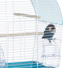 South Beach Dome Top Bird Cage, Teal (SP50071),14 1/8