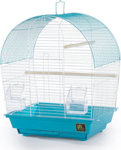 South Beach Dome Top Bird Cage, Teal (SP50071),14 1/8