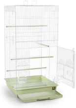 SPECONO1818H-SG Tall Tiel Cage, Sage Green