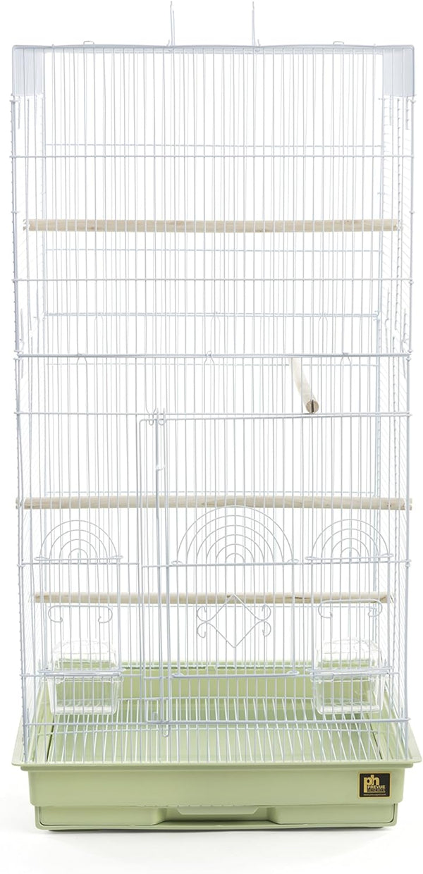 SPECONO1818H-SG Tall Tiel Cage, Sage Green