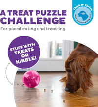 Outward Hound Mazee Puzzle Ball Interactive Treat Dispensing Dog Toy, Pink