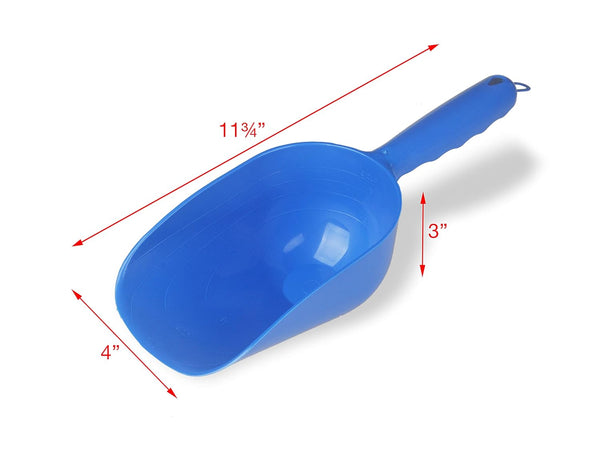 2 Cup Capacity Pet Food Scoop (Single), Blue