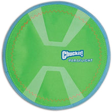 Chuckit Max Glow Paraflight Flying Disc Dog Toy, Large (9.75