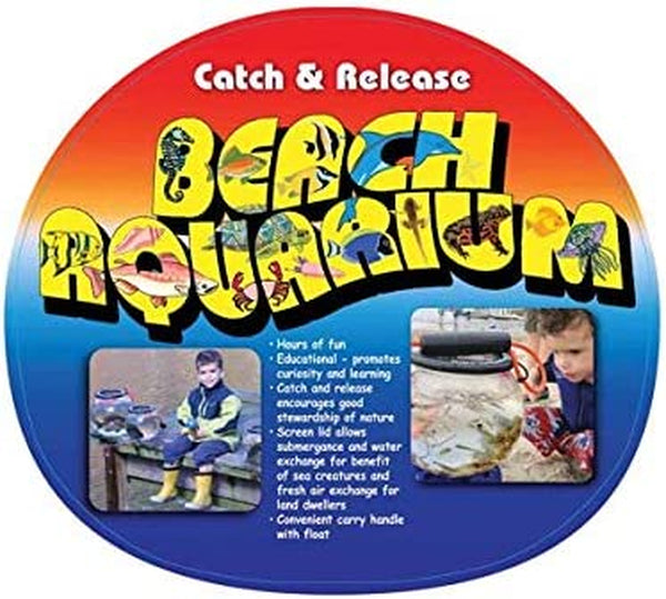 Dry Branch Sports Design Catch and Release Plastic Beach Aquarium Kit , Clear, Fish