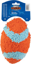 Indoor Fetch Fumbler Dog Toy (9.5 Inch), Orange and Blue