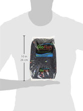 Aquarium Gravel, Fish Tank Gravel, Black with Fluorescent Accents, Compliments  Tanks, 5 Lb Bag