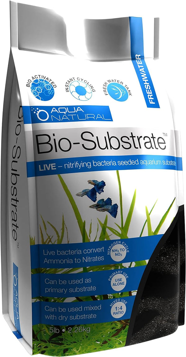 Galaxy Sand Bio-Substrate 5Lb for Aquariums, Sand Seeded with Start up Bio-Active Nitrifying Bacteria