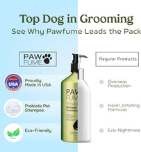 Pawfume Dog Shampoo and Conditioner – Hypoallergenic Dog Shampoo for Smelly Dogs – Best Dog Shampoos & Conditioners – Probiotic Pet Shampoo for Dogs – Best Dog Shampoo for Puppies (Blue Ribbon)