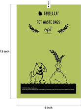 Dog Poop Waste Bags with Dispenser and Leash Tie, 9