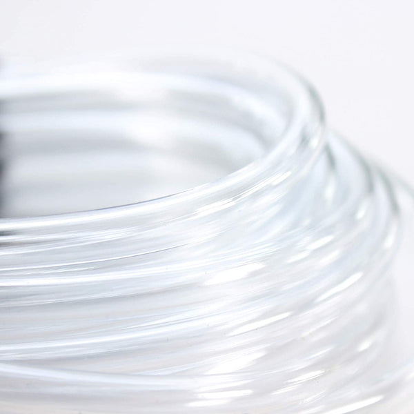 Standard Airline Tubing for Aquariums – Clear and Flexible – Resists Kinking – Safe for Freshwater and Saltwater Fish Tanks – 8 Feet