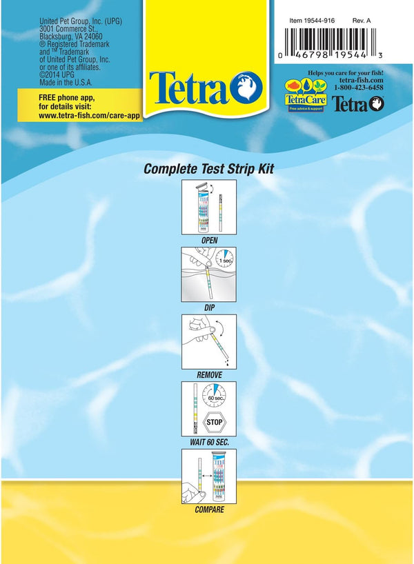 Easystrips Complete Kit 25, 6 In1 Testing Strips and 25 Ammonia Testing Strips