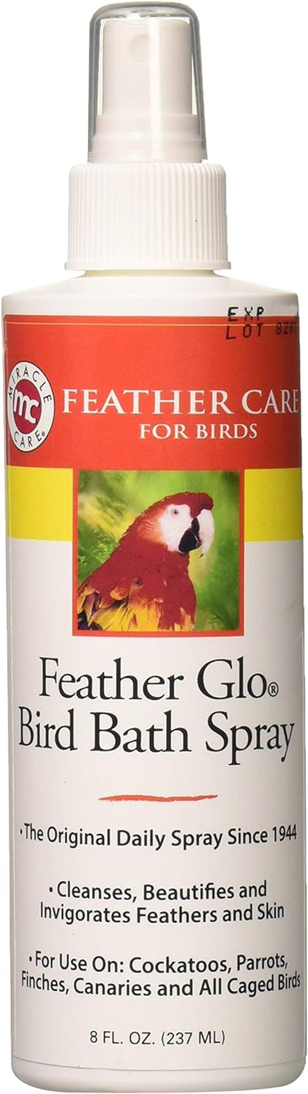 Feather  Feather Glo Bird Bath Spray, 8-Ounce