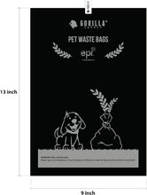 Dog Poop Waste Bags with Dispenser and Leash Tie, 9