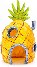 (SBR10EO Spongebob Squarepants Officially Licensed Aquarium Ornament – Spongebob’S Pineapple House – Medium