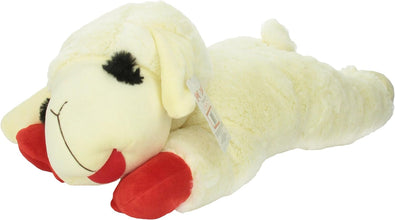 'S Officially Licensed Lamb Chop Jumbo White Plush Dog Toy, 24-Inch