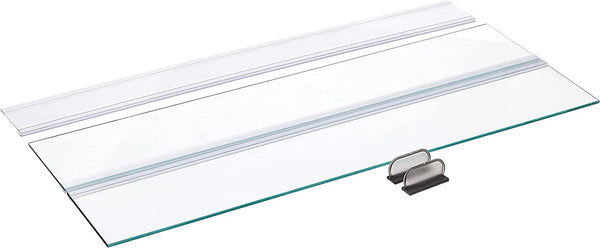 20" Glass Canopy 10 Gallon Aquarium Fish Tank (19.33 X 9.65 X 0.16In)