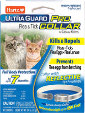 Ultraguard Pro Flea & Tick Collar for Cats and Kittens, 7 Month Flea and Tick Prevention and Protection, 1 Collar