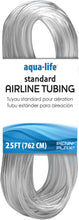 Standard Airline Tubing for Aquariums – Clear and Flexible – Resists Kinking – Safe for Freshwater and Saltwater Fish Tanks – 25 Feet