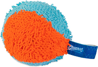 Chuckit Indoor Fetch Shaker Dog Toy (7.5 Inch), Orange and Blue