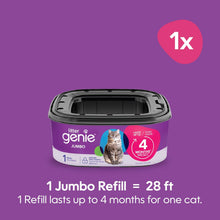 Refill Bags | Jumbo 1-Pack | up to 4 Months of Supply in 1 Cartridge | Ultimate Odor Control Cat Litter Bags